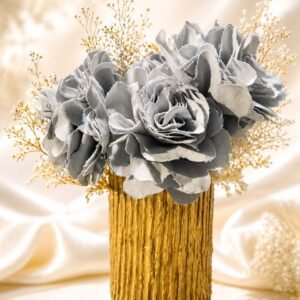 Golden Bloom Vase