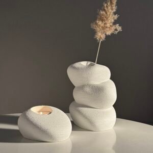 Stone Stack Vase