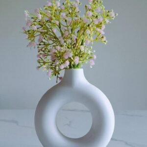 Minimal Donut Vase