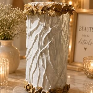 Carved Gold Vase