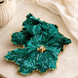 Emerald Leaf Tray